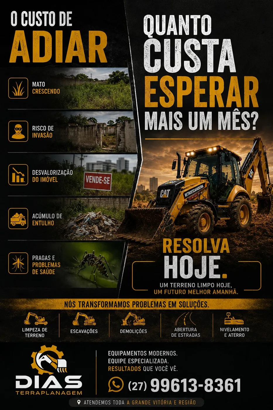 Limpeza de terreno